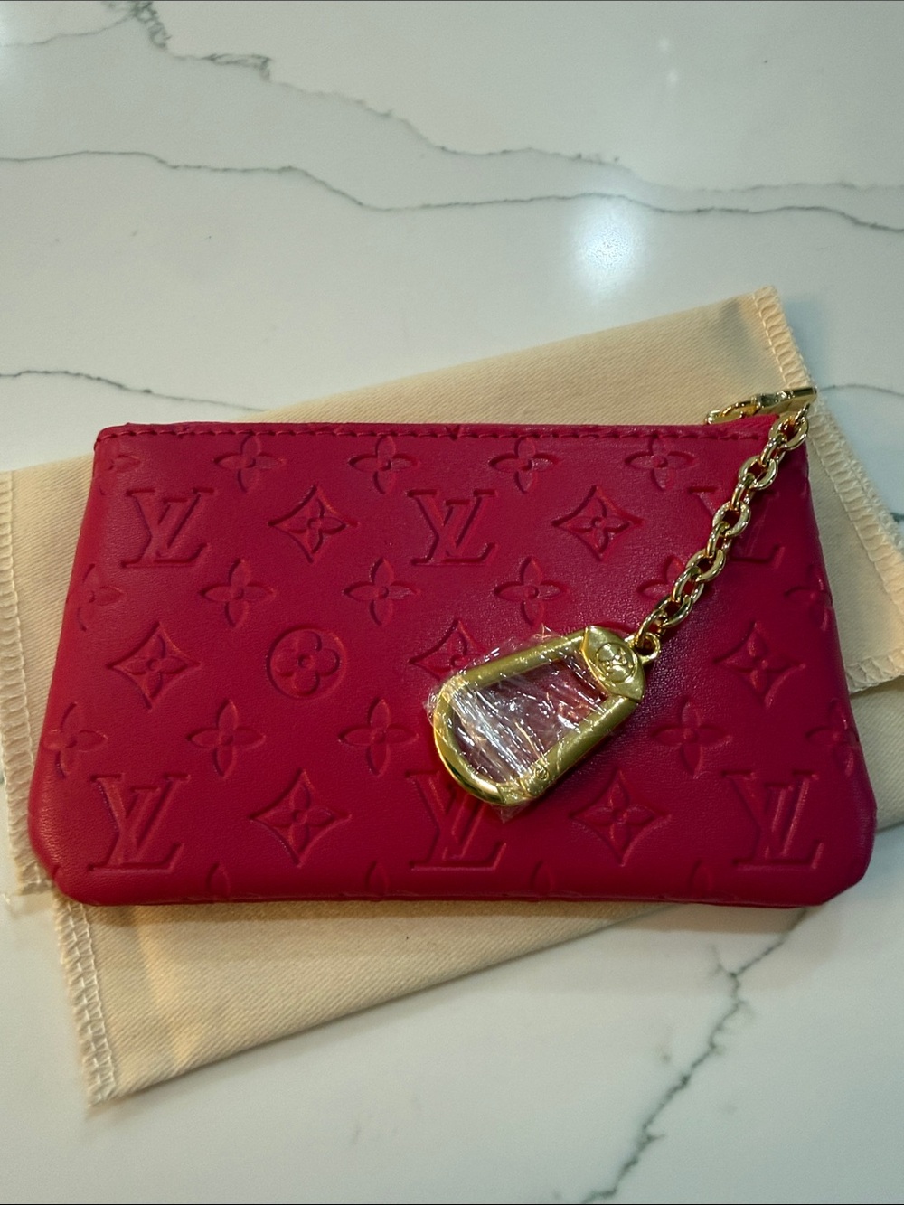 Hot Pink Key Pouch